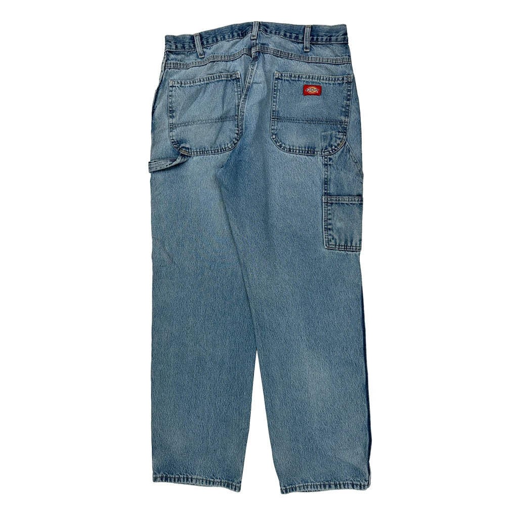 Dickies Carpenter Jeans - 34W 30L Blue Denim