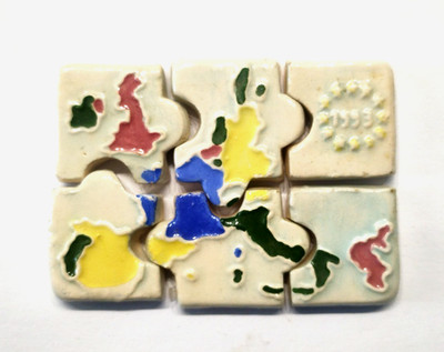 Komplette Serie von Bohnen MAURIN EUROPE 1993 Werbung perso HANDARBEIT * 200