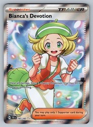 Bianca's Devotion 197/162 Temporal Forces Ultra Rare Holo