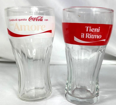 Coca Cola Sammler Coca Gläser mit Love Verpackung Halten Sie Schritt