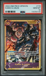 Kaido & Linlin OP08-119 Secret Rare Two Legends