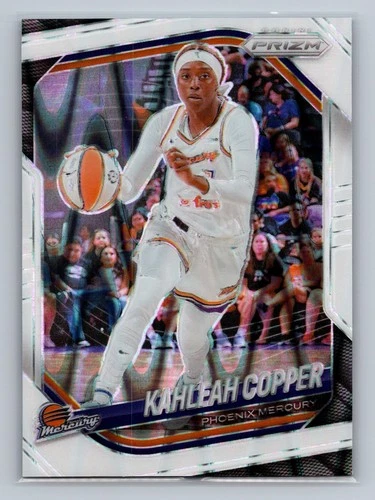 2025 Panini Prizm WNBA #62 Kahleah Copper White Seismic Prizms