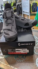 Scott Men's Cycling MTB Comp Boa Reflective shoes,46/11.5 2 hole new in the box!