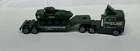 Vintage G.I.JOE TONKA Semi-Truck, Trailer, & MINI LAV-25 Infantry Tank