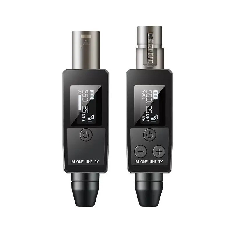 VK 38 UHF Wireless Microphone Converter XLR Transmitter And Receiver For