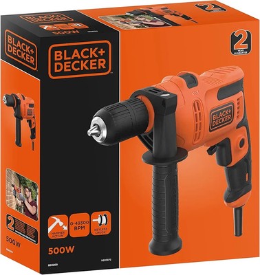 Black & Decker Akku-Bohrhammer 500W BEH200 