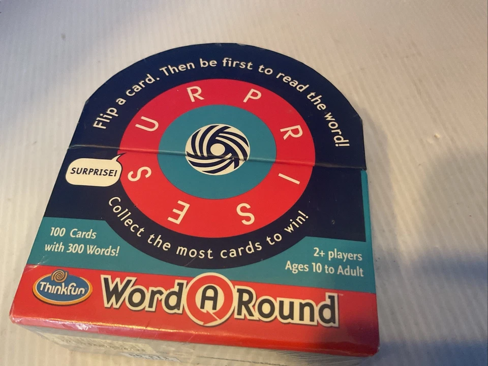 Thinkfun Word A Round Race To Unravel The Word, Fast-Paced Card Game New Sealed - Image 3 of 4