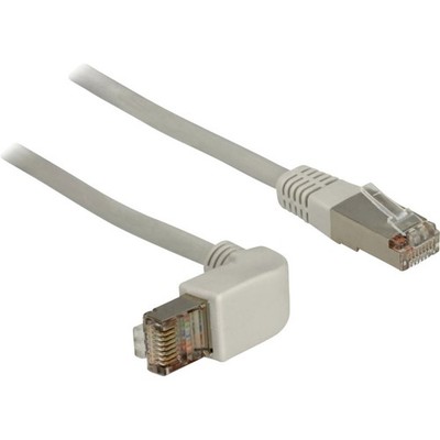 Delock 83516 RJ45 Netzwerkkabel, Patchkabel CAT 5e S/FTP 2.00 m Grau  1 St.