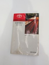 2019 Toyota Camry Owners Manual Free Shipping 
