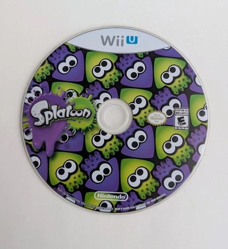Splatoon - (Nintendo Wii U, 2015) DISC ONLY