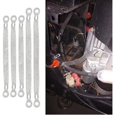 5PCS Ground Straps, Ground Wire, 10" 13" Engine Tinned Braided Copper Groundin