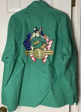 NEW Revco Black Stallion F9-30C 9oz. 30" Cotton FR Green Welding Jacket XL