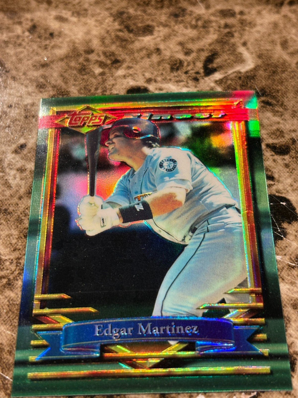 EDGAR MARTINEZ 1994 Finest Refractor #154 Mariners
