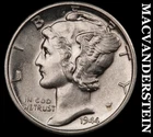 1944-D Silver Mercury Dime - FSB - Scarce  High Grade  Lustrous  #K931