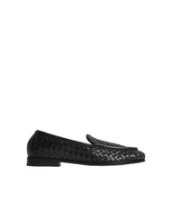 BOTTEGA VENETA Silenzio 1550 Black Loafers New Authentic