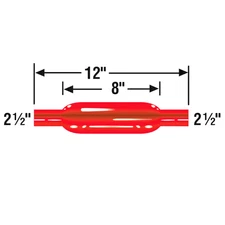 CHERRY BOMB,  GLASSPACK, STRAIGHT,  PART # 87522CB