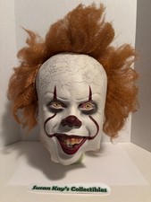 Halloween It Pennywise Maska klauna Tańczący klaun z włosami