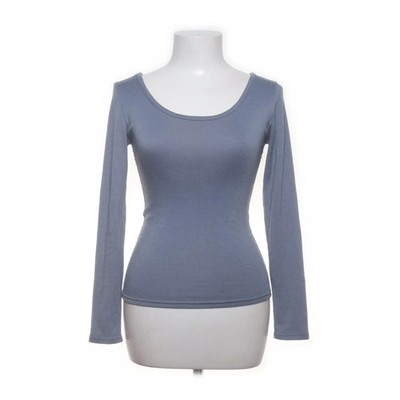 Ozbridge, Langarmshirt, Größe: S, Blau, Einfarbig, Damen #mxF