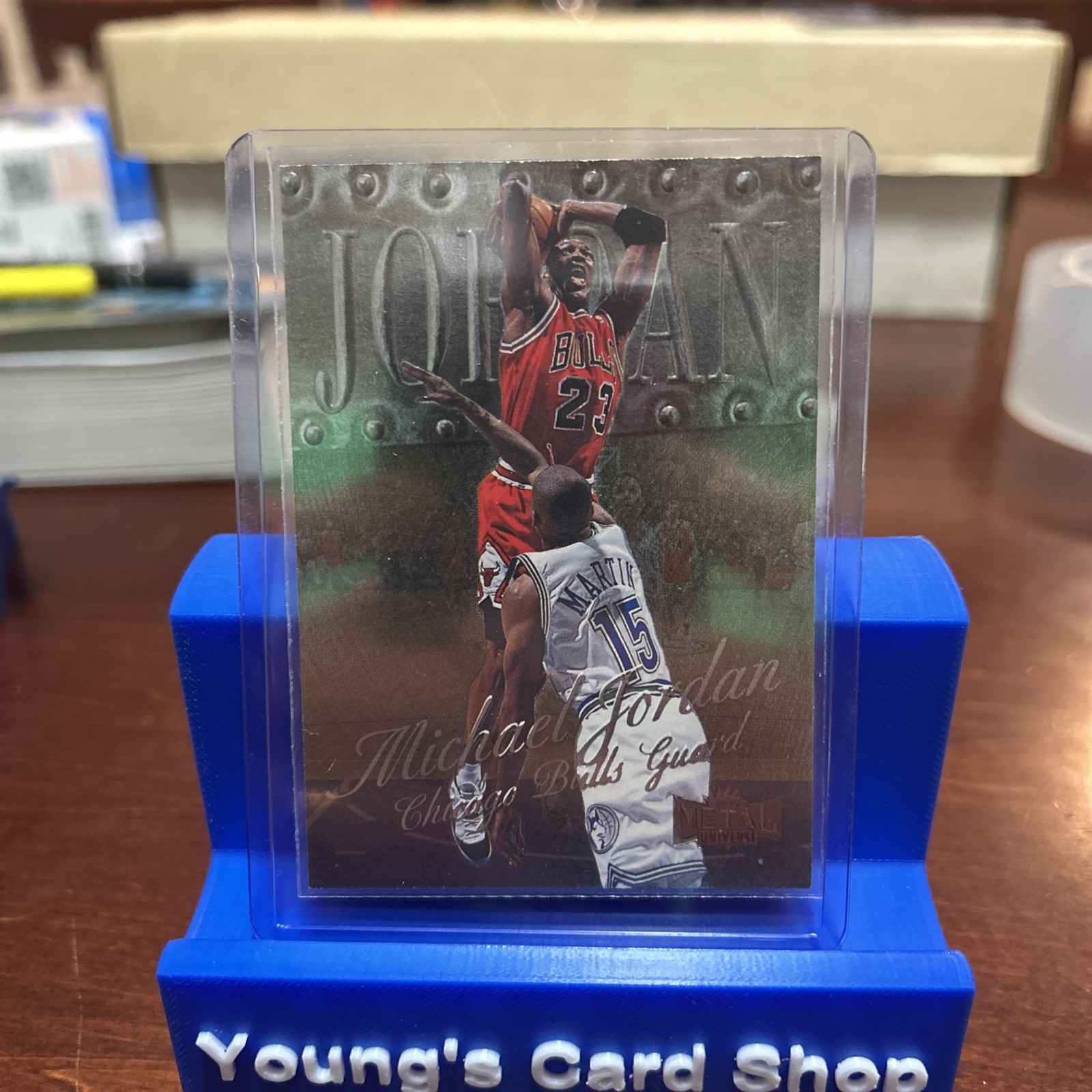 1998-99 METAL UNIVERSE MICHAEL JORDAN CARD #1