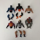 Vintage MOTU Action Figure Lot Masters of the Universe 1980s For PARTS REPAIR
