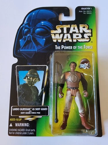 Power of the Force Lando Calrissian as Skiff Guard Green Card
