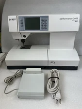 PFAFF Performance 2056 Sewing Machine Tested Working Storage Case