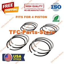 Piston Ring Set STD 16292-21050 Fits Kubota D1105 V1505 D1305 78mm, 2HK+1.5+4