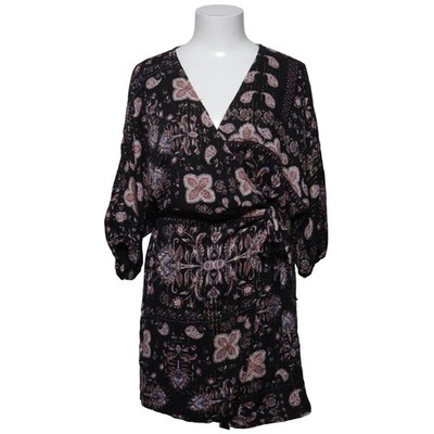 Lovestitch, Kleid, Größe: S, Schwarz/Mehrfarbig, Polyester/Viskose, Blumen #DiN
