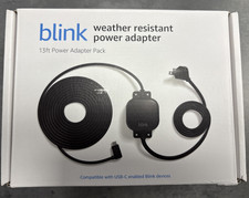 Blink Weather Resistant 13ft Power Adapter Black