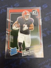 2023 Donruss Clearly Bijan Robinson Rated Rookie #53 Falcons