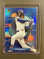 2025 Topps Finest Uncommon Kevin Alcantara #167 Blue Refractor 54/150 RC Cubs
