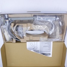 MOEN EVA One-Handle High Arc Chrome Bathroom Faucet W/Drain Assembly 6400