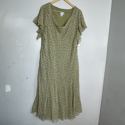 Vintage Adrianna Papell Asymmetrical Dress 22W Polka Dot Silk Flutter Sleeve | eBay Vintage Adrianna Papell Asymmetrical Dress 22W Polka Dot Silk Flutter Sleeve | eBay