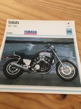 Yamaha 1200 Vmax 1991 VMX12 V-Max Motorcycle Card Collection Atlas Japan