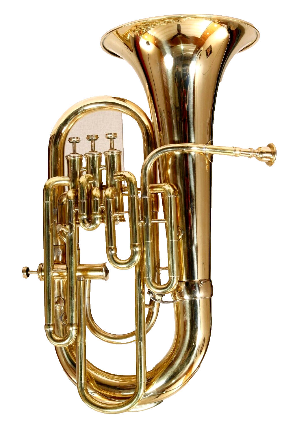 Professional Brass Euphonium Bb/F Pitch Musical Brass Instruments With