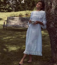 do*EN Embroidered cutout dress