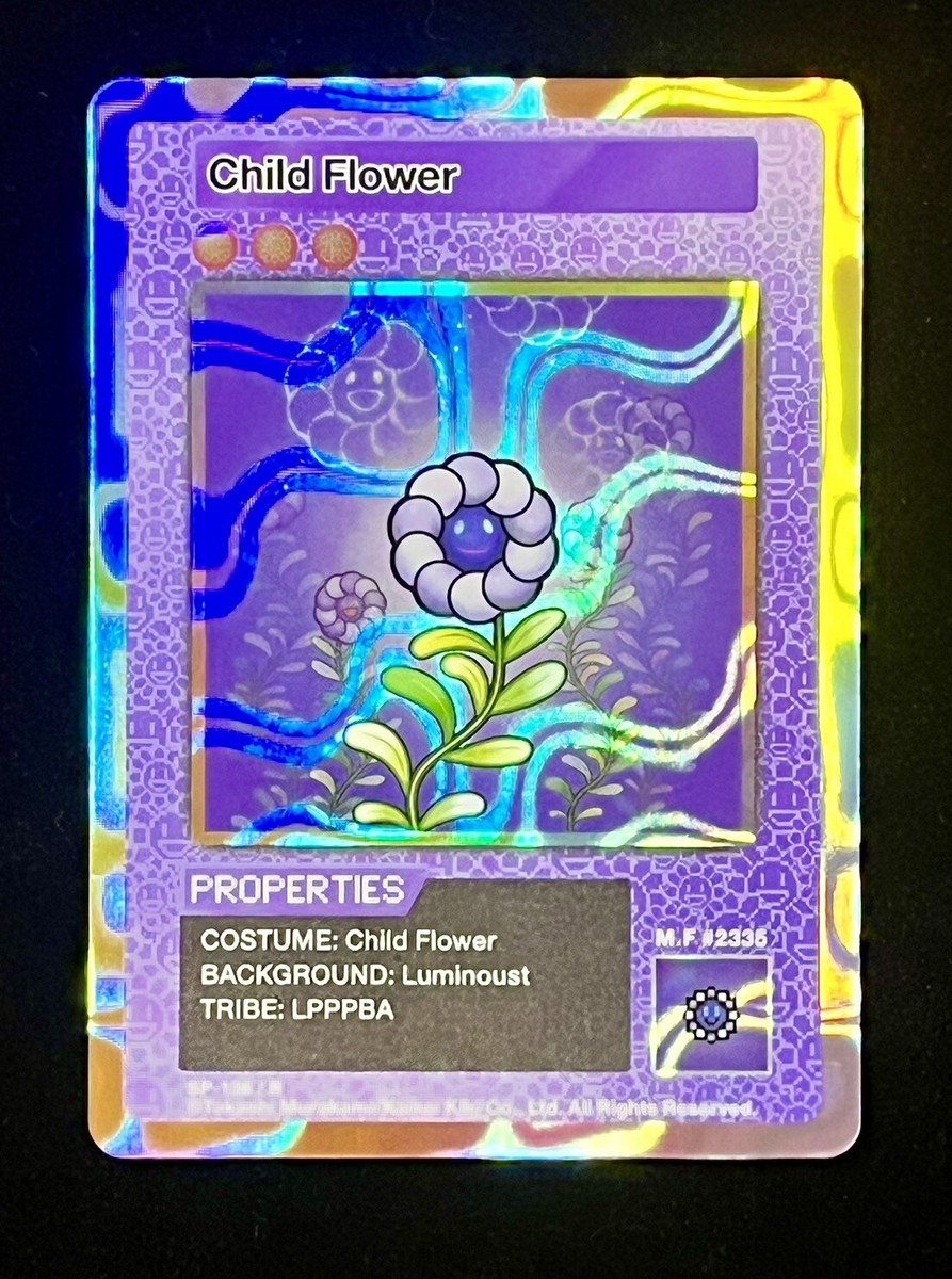 Murakami Flowers Trading Card 108 Flowers REVISED English R Murakami Flowers Trading Card 108 Flowers REVISED English R