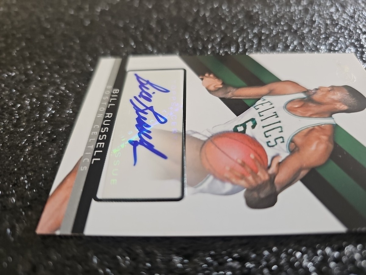BILL RUSSELL #222/498 Topps Signature Basketball HOF Auto