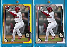 2015 BOWMAN PROSPECTS + YELLOW BORDER - JUAN HERRERA (RC's) #BP51 (SP)