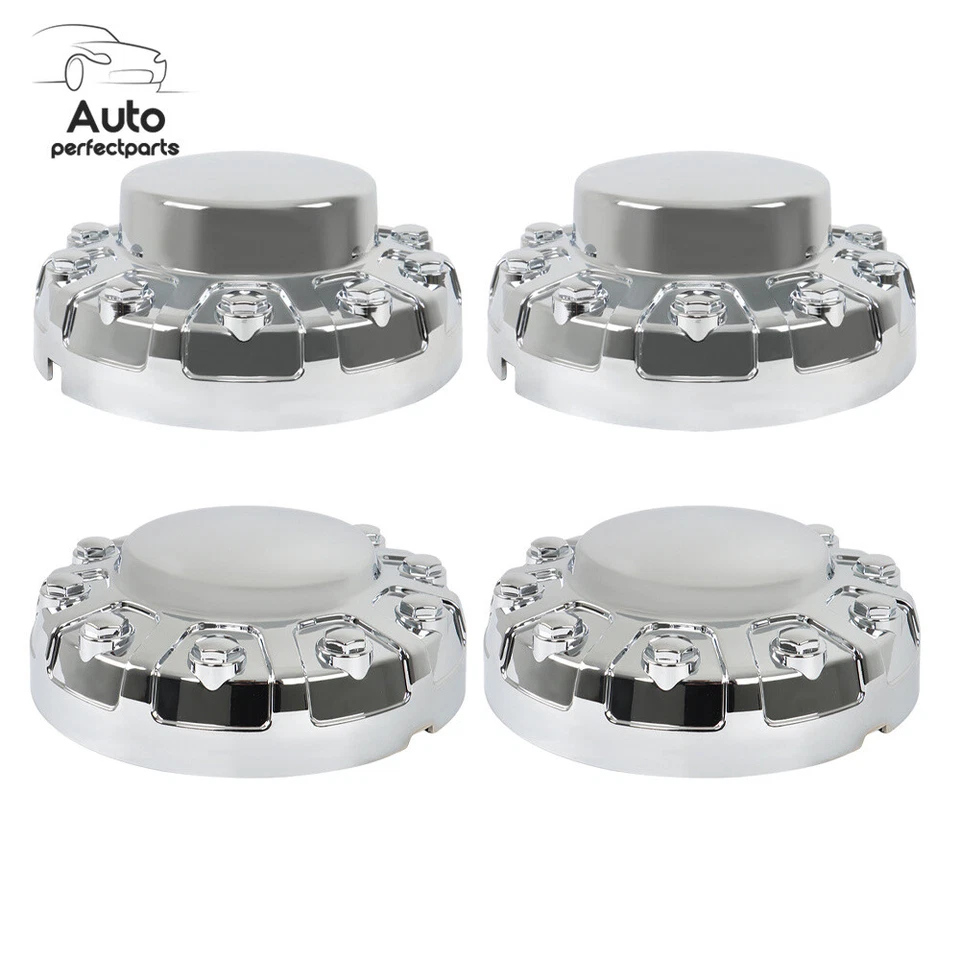 Dos tapacubos centrales de rueda delantera y dos trasera para Dodge Ram 4500 5500 2019-2021 Foto 3 de 4