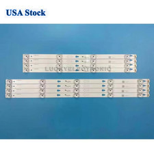 8pcs LED Strips for TCL 55S405 55S401 55S401TCAA 55S405TBBA U55P6006 55UC6426