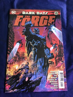 DARK DAYS - THE FORGE #1 NM FOIL COVER 2018 DC COMICS - DARK NIGHTS METAL BWL