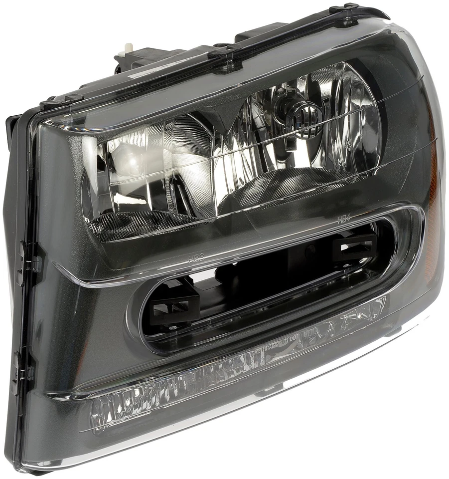 Conjunto de faros izquierdo Chevrolet Trailblazer EXT 2002-2006 Dorman 2003 2004 Foto 3 de 4