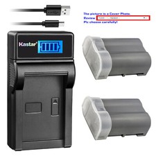 Kastar Battery LCD USB Charger for Nikon EN-EL15e MH25 Nikon MB-D11 MB-D12 Grip