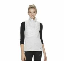 nike running quilted vest jacket