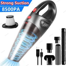 Vacuum Cleaner High Power Rechargeable Upgraded 120W Wet Dry Car Vacuum Cleaner