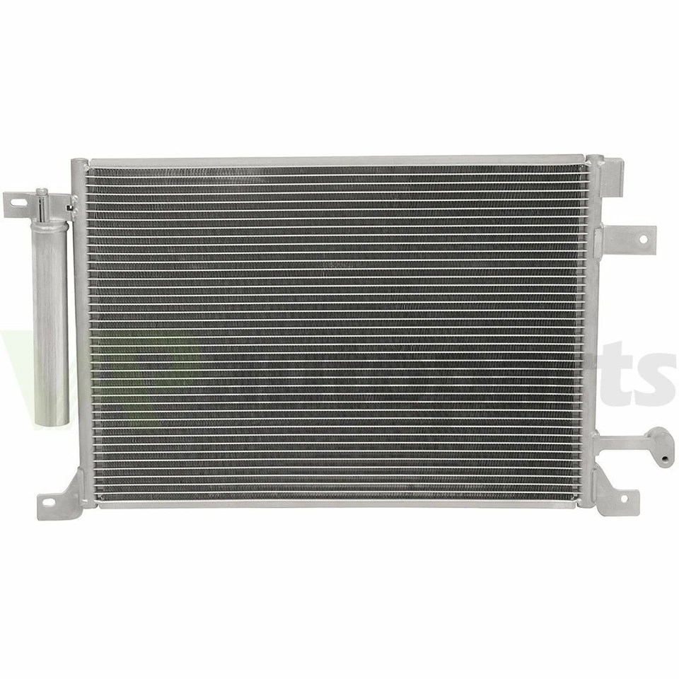 Condensador de aire acondicionado de aluminio para Ford Mustang 2011 2012 2013 2014 envío rápido gratuito Foto 2 de 4