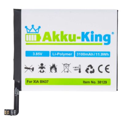Akku für Xiaomi Redmi 6 6A Cereus M1804C3CC M1804C3CE M1804C3CT - BN37 - 3100mAh