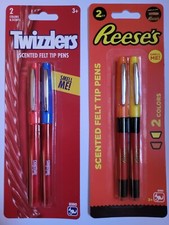 Reese's Or Twizzlers Scented Pens Novelty Stationery Gift Stocking Filler