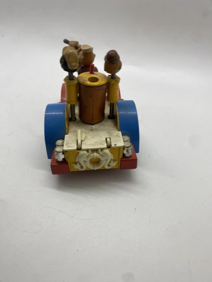 Corgi Toys Comics 802 Popeye Paddle Wagon Vintage Años 70 Die Cast Coleccionable Foto 2 de 4